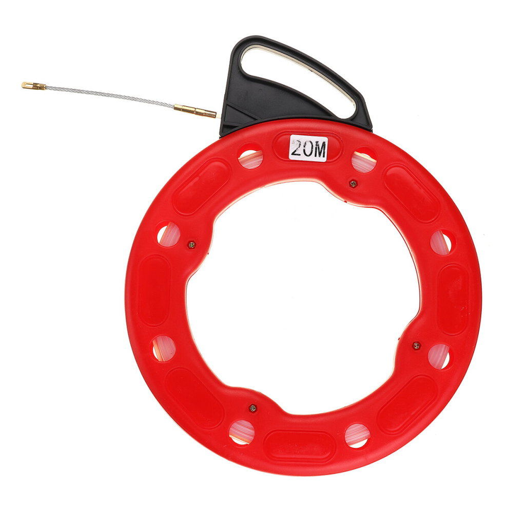 4Mm Fish Tape Puller Wire 20 Meters Nylon Tape Flexible Nylon Conduit Pulling Cable Fiberglass Fish Cable 4713012101004