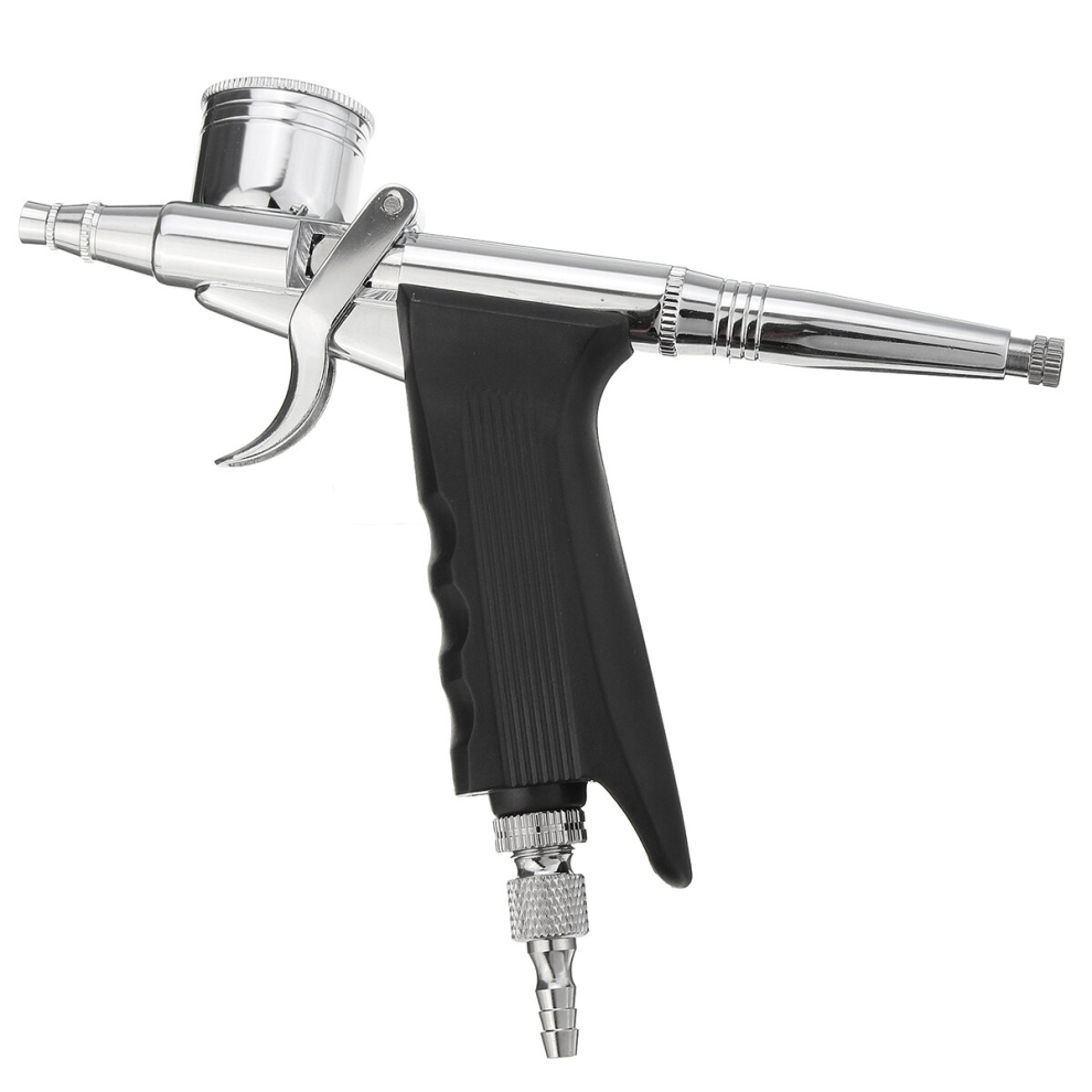 Dual Action 0.3Mm 7Cc And 11Cc Airbrush Spray Gun Airbrush For Model Paint Tattoo 791177482552