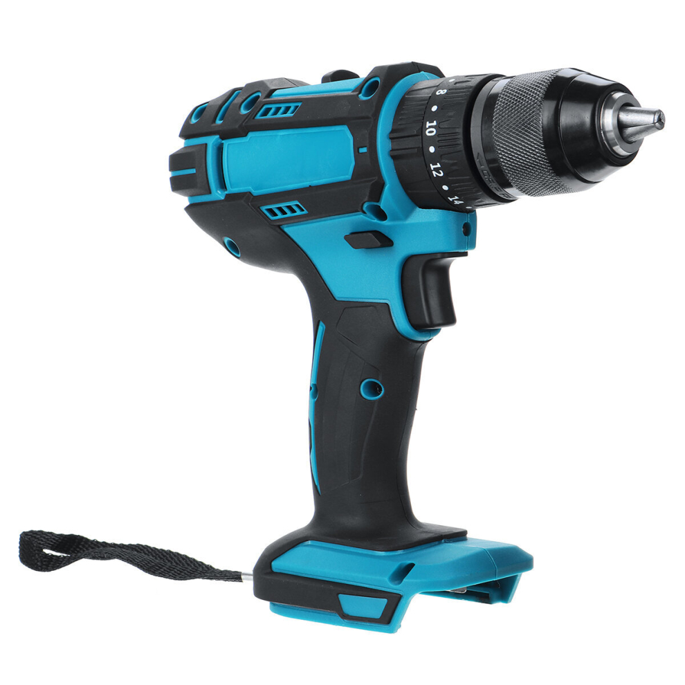 Drillpro 10Mm Chuck Impact Drill 350N.m Cordless Electric Drill For Makita18v Battery 4000Rpm Led Light Power Drills 6906140424345