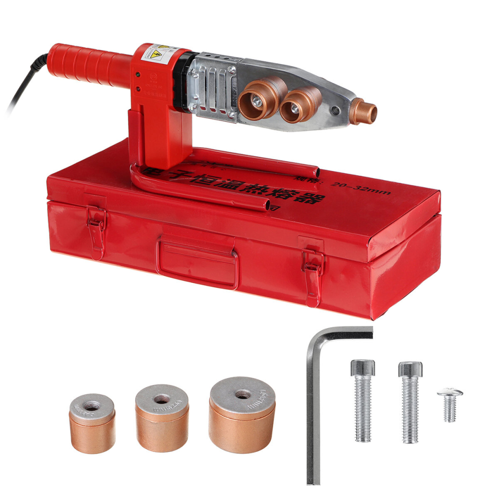 800W Automatic Electric Heating Pipe Welding Tool Machine For Pb Ppr Pe Pp Tube 791177510514