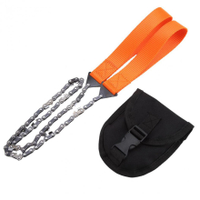 Drillpro Portable Handheld Survival Chain Saw Emergency Chainsaw Outdoor Camping Hiking Handsaw Wood Cutting Tool