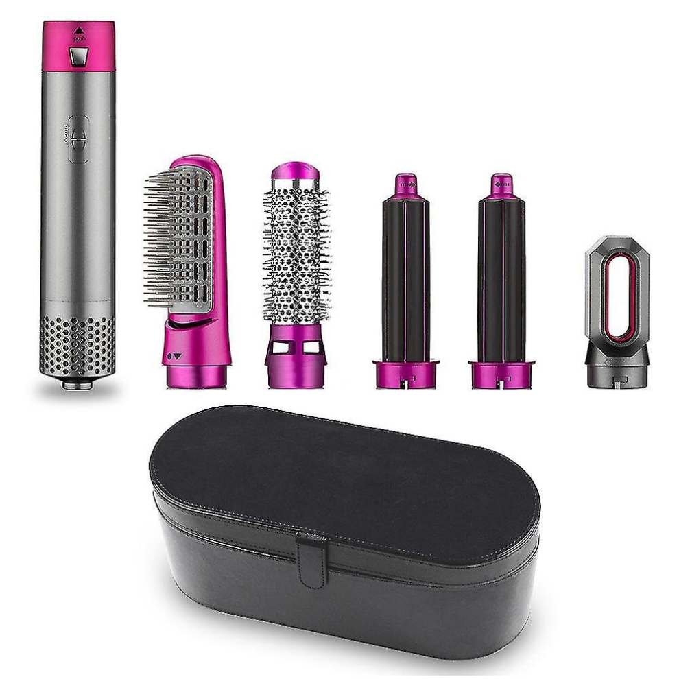 High  5 In 1 Rotating Brush Hot  Styler Comb ing Iron 5 In 1 Electric  S
