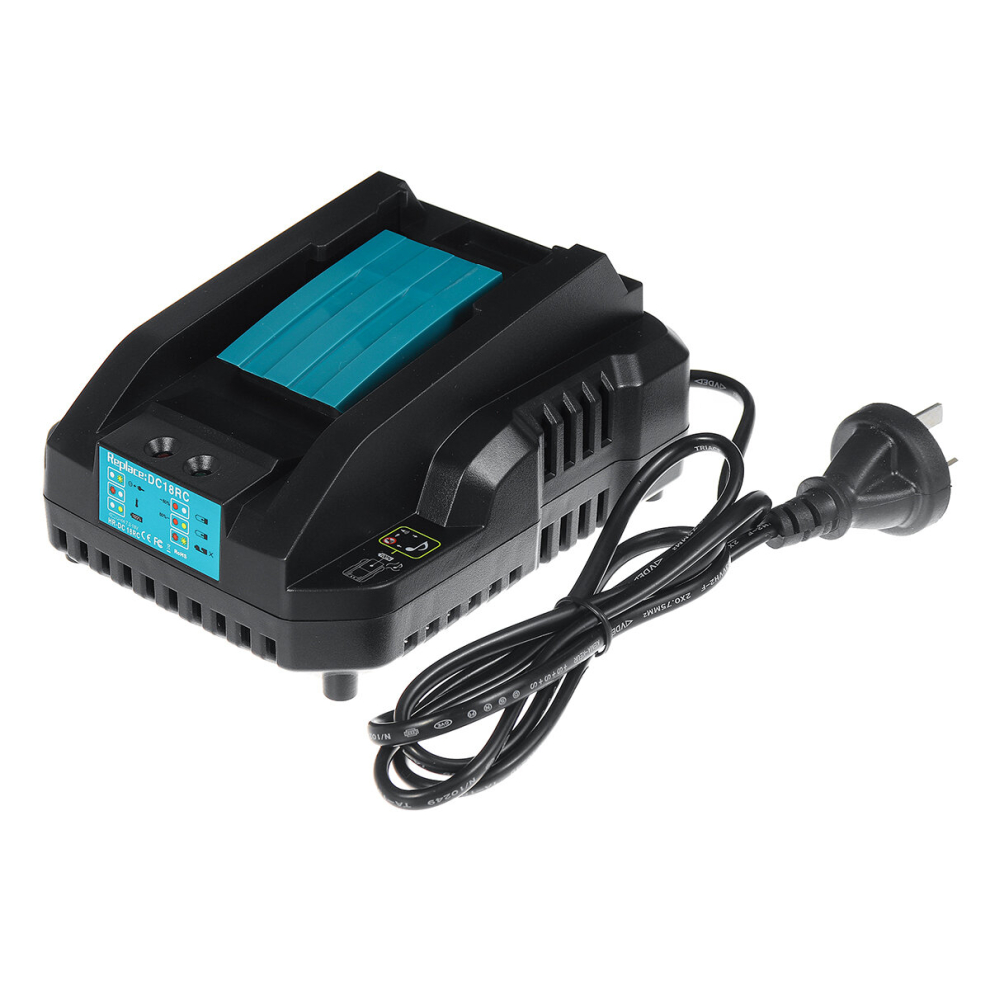 Dc18rc Fast Lithium-Ion Usb Battery Charger For 14.4V 18V Makita Battery 755358005602