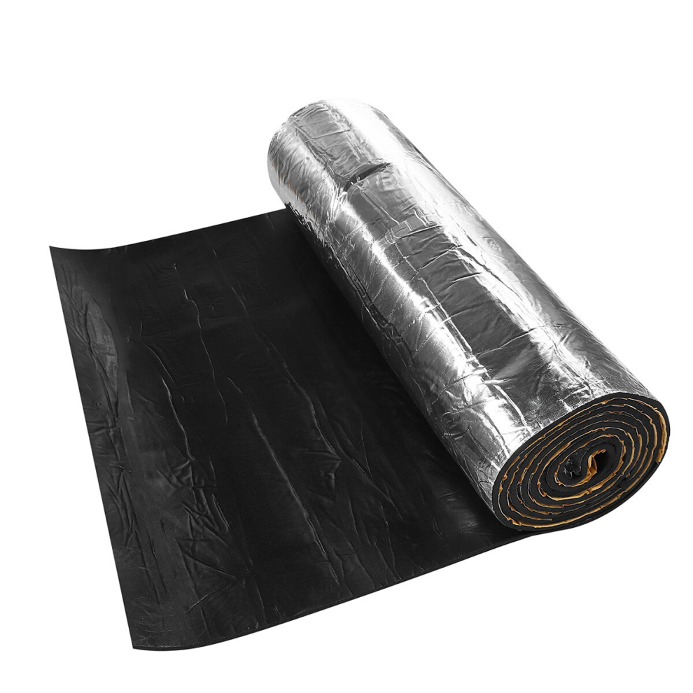 10Mm 5M X 1M Firewall Sound Deadener Car Heat Shield Insulation Deadening Mat Silver 704478478957