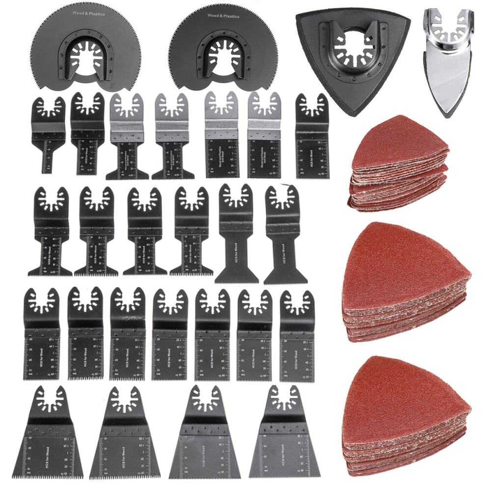 14 Or 108Pcs Oscillating Multitool Saw Blade Set For Fein Dremel Makita Oscillating Tools 192948291906