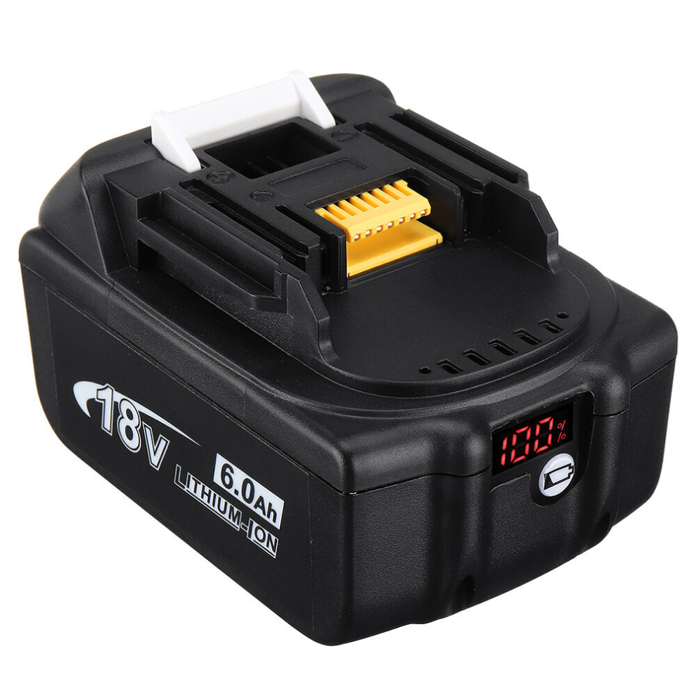 18V 3.0Ah-6.0Ah Battery Replacement For Makita 18V Bl1830 Bl1840 Bl1850 Bl1860 Bl1815 Bl1845 Bl1835 194204-5 Lxt-400 Cordless Battery 6900077526233