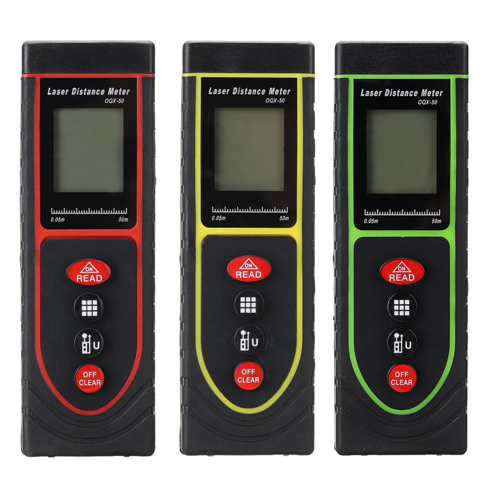 50M Digital Handheld Laser Distance Meter Range Finder Distance Measurement Laser Rangefinders 701772837602