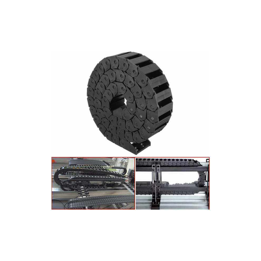 15Mm X 30Mm Nylon Towline Drag Chain Wire Carrier Engraving Machine Accessory 791177574882