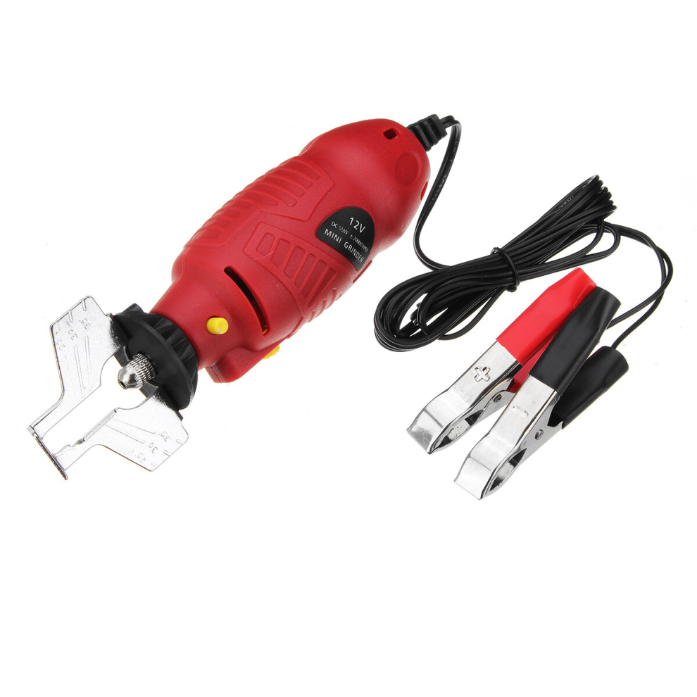 12V Chainsaw Sharpener Electric Handheld Grinder Tools File Set 772547232946