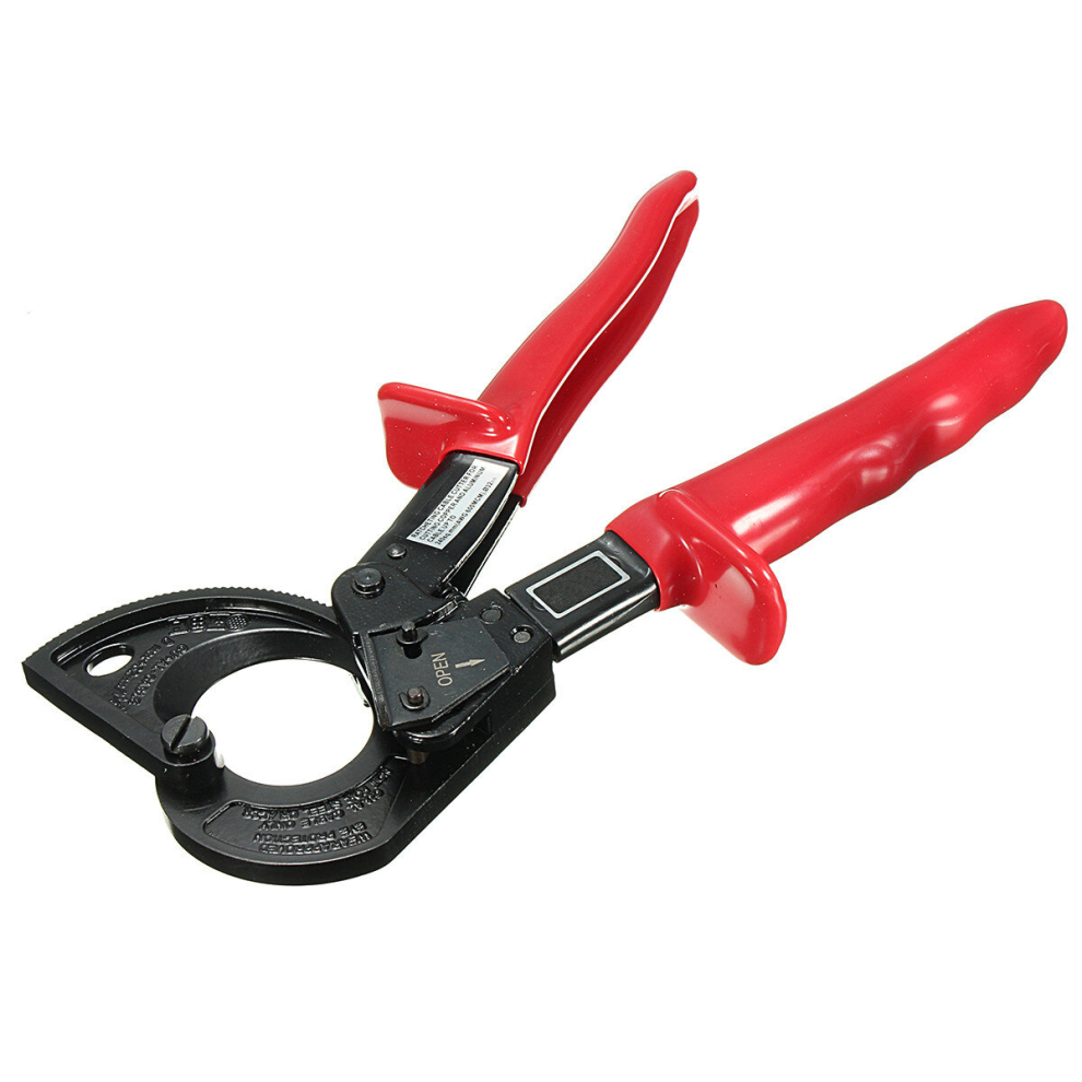 1Pc Ratchet Type Cable Cutter Ratcheting Wire Cut Up To 240Mm Hand Tool 5698541290056