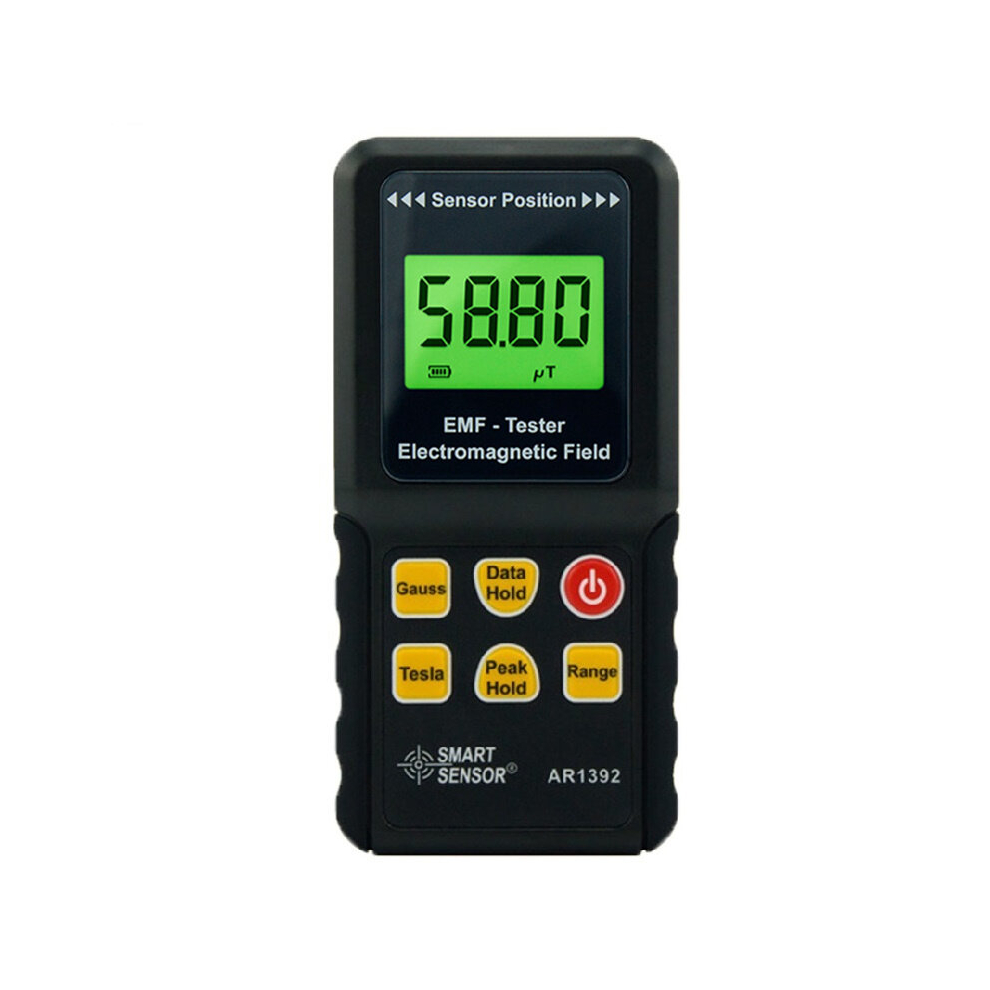 Smart Sensor Ar1392 Digital Lcd Display Electromagnetic Radiation Detector Emf Meter Dosimeter 712640782924