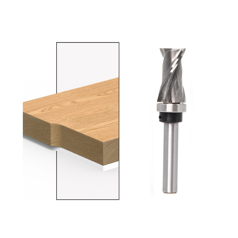 6Mm/6.35Mm/12.7Mm Carbide Cnc Router Bit Bearing Ultra-Perfomance Compression Flush Trim Milling Cutter For Wood 6900912955907