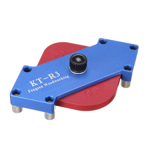 KTR3 Wood Panel Radius QuickJig Router Table Bits Jig Radius Corner Template Woodworking Tool