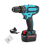 12V Cordless Electric Impact Drill Multi-function Hand Hammer Screwdriver Lithium Battery Rechargable 1