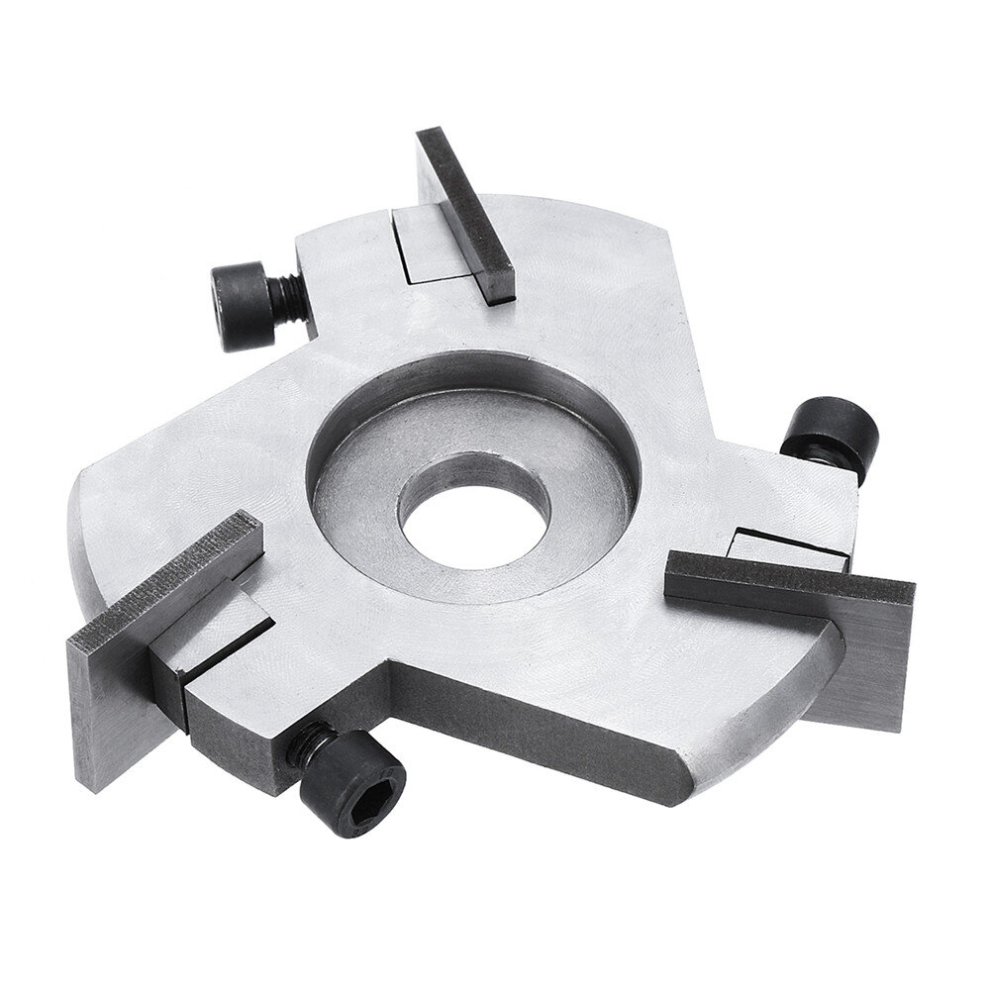 Drillpro 90Mm Grinder Disc Wood Carving Disc Woodworking Detachable Three Blade Root Milling Cutter 791337066769