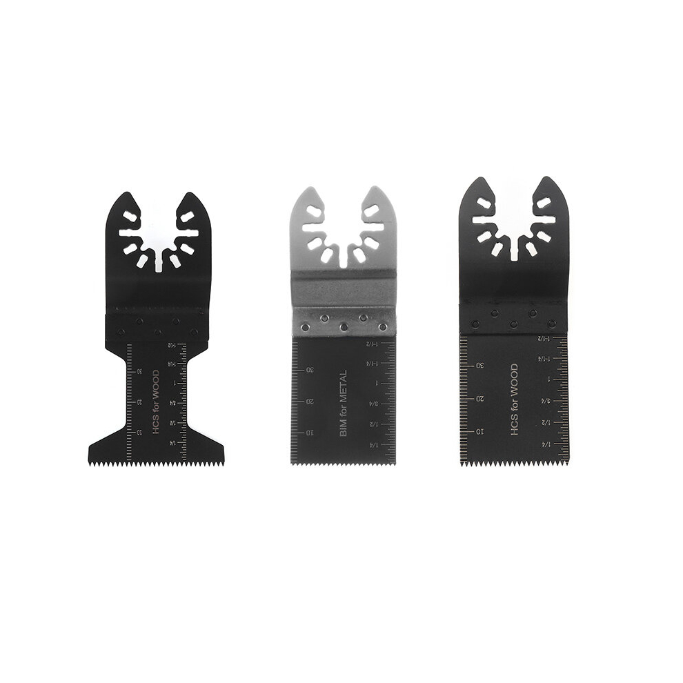 20Pcs Oscillating Saw Blade Multi Tool Blades Quick Release Precision Wood Steel Cutter 3804520645645