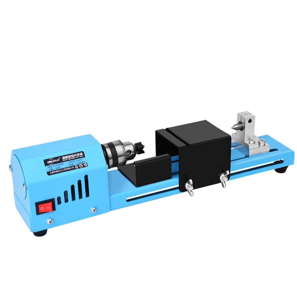 150W Dc 12-24V 7000Rpm Mini Beads Machine Lathe Miniature Grinding Polishing Beads Woodworking Diy Drill Rotary Tools Set 300742207973