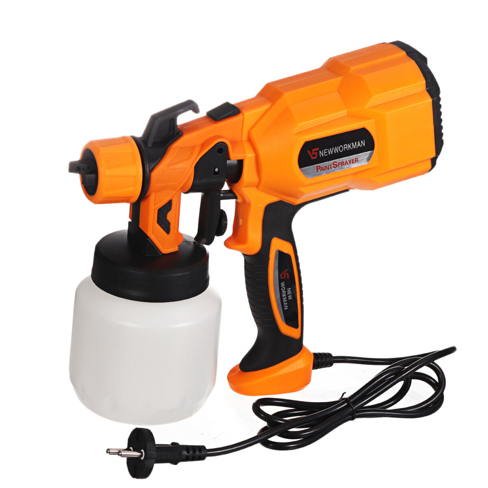650W Electric Paint Sprayer Home Spray Guns 800Ml Nozzles Decorating Tool 817211056746