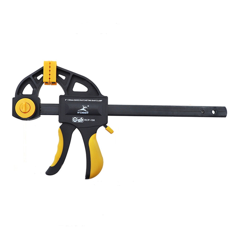 Woodworking F Clamp Fixing Clamp Multifunctional Quick Parallel Clamp Plank Clamp Adjustable Fast Ratchet Clamp
