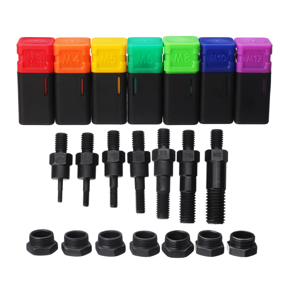 Bt-605 Rivet Tool Kit Rivet Nut Setting Tool Nut Setter Hand Riveter Working 9140085545247
