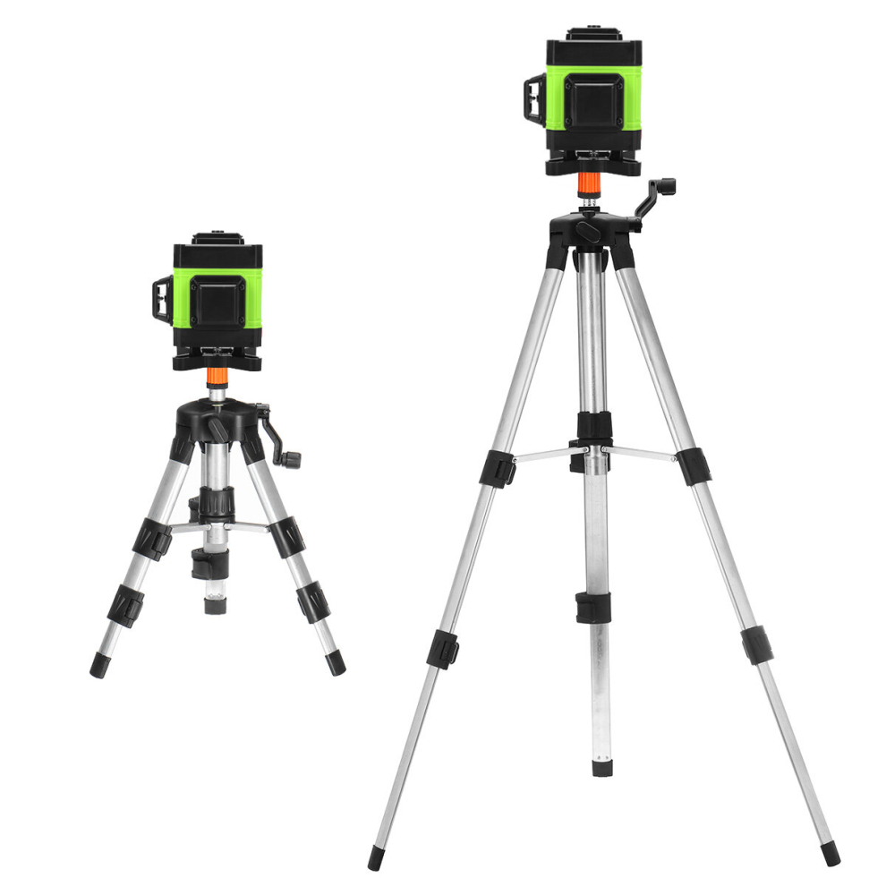 12/16 Line Green Light Laser Level Digital Self Leveling 360 Rotary Measure Tool 6900630929808