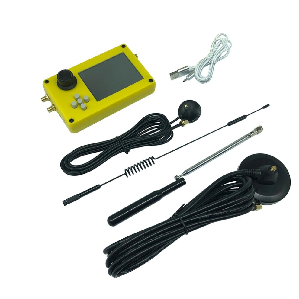 3.2 Inch Touch Lcd Hackrf One+Portapack H2+0.5Ppm Txco Sdr Radio+Firmware With Plastic Shell Battery Inside For Ham Radio 6906142597566