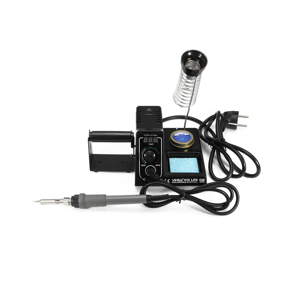 Yihua 926 Led 220V 60W Soldering Welding Iron Station Tip Cleaner Paste Holder Adjustable Eu Plug 791177506722
