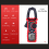 HT206A/HT206B/HT206D AC/DC Digital Clamp Meter for Measuring AC/DC Voltage , AC/DC Current, NCV Clamp Multimeter 9