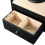 AC100-240V Automatic Watch Winder Rotator Storage Case Display Box Organizer 2+2 Mechanical 6
