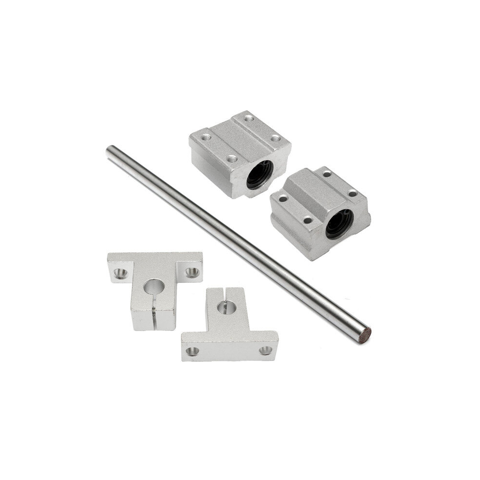 Scs8uu/Sk8 8X200mm Optical Axis Linear Ball Bearing Rail Guide Support Cnc Set 649490717991