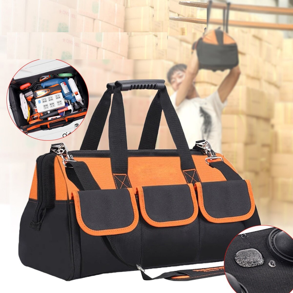 Oxford Cloth Electrician Hand Tool Bag Case Muti-Function Storage Organizer 9166100530579
