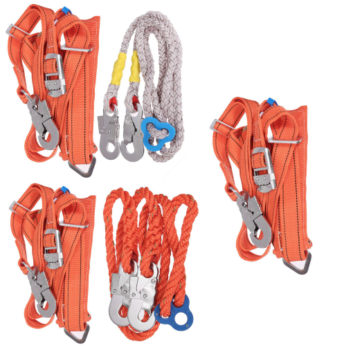 Tree Climbing Sets Climbing Spikes Safety Belt with Rope 1