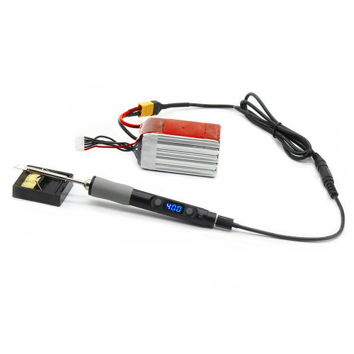 SQ-D60 60W Digital Soldering Iron Station DC12-24V Type-C Interface 100-400 Adjustable Temperature 2