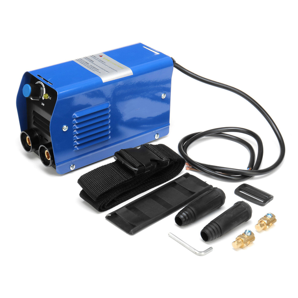 Zx7-200 220V 200A Portable Electric Welding Machine Igbt Inverter Mma W/ Insulated Electrode 6901249352957