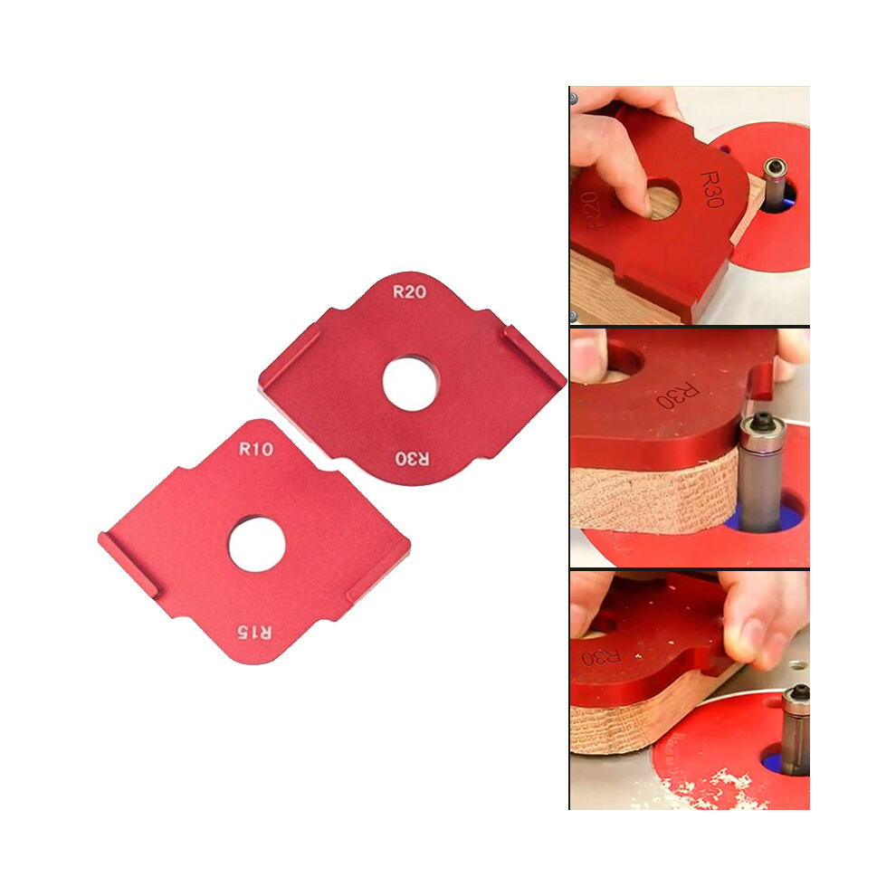 Woodworking Half Round Corner Quick Positioner For Trimming Engraving Machine 791327390744