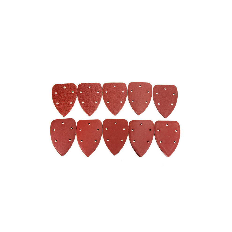 50Pcs 40-800 Grit Sander Pad Sandpaper Sanding Pads Triangle Hook And Loop Sanding Disc 784958986271