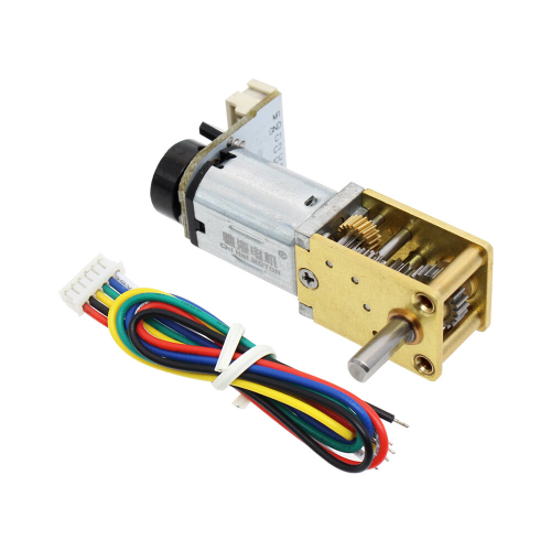 Chihai CHF-GW12T-N20VA Gear Motor DC 12V Encoding Worm Geared Motor 1