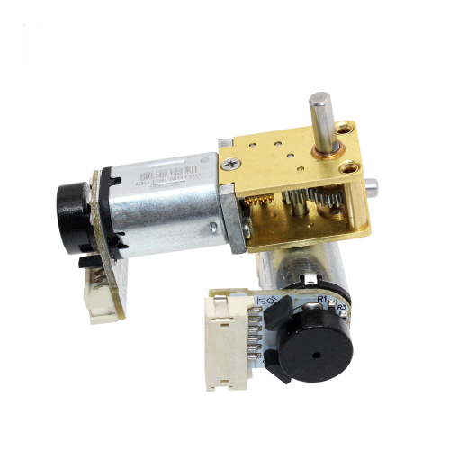 Chihai CHF-GW12T-N20VA Gear Motor DC 12V Encoding Worm Geared Motor 2