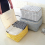 Simple Folding Clothes Organizer Durable Storage Bag Quilt Blanket Sock Container 1