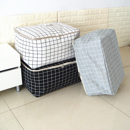 Simple Folding Clothes Organizer Durable Storage Bag Quilt Blanket Sock Container 2