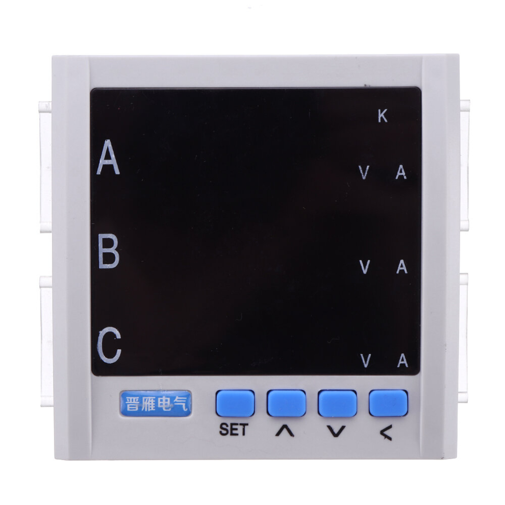Jy194e 3P Three-Phase Multifunction Energy Meter Current Voltage 480V 55Hz Lcd Display Energy Meter 6900040894185