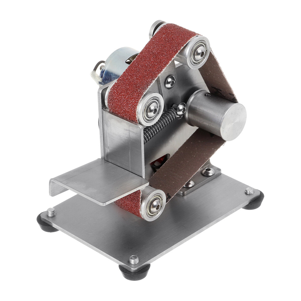 110-240V Mini Belt Sander Diy Sanding Grinding Sharpening Machine Edge Sharpener 330X25mm 787840848657