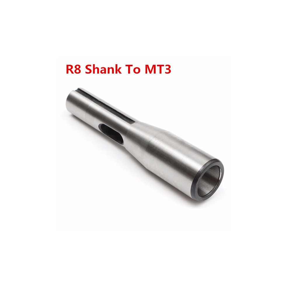 R8 Shank To Mt3 R8 Drill Chuck Arbor Morse Taper Adapter Sleeve Cnc Tool 791177570525
