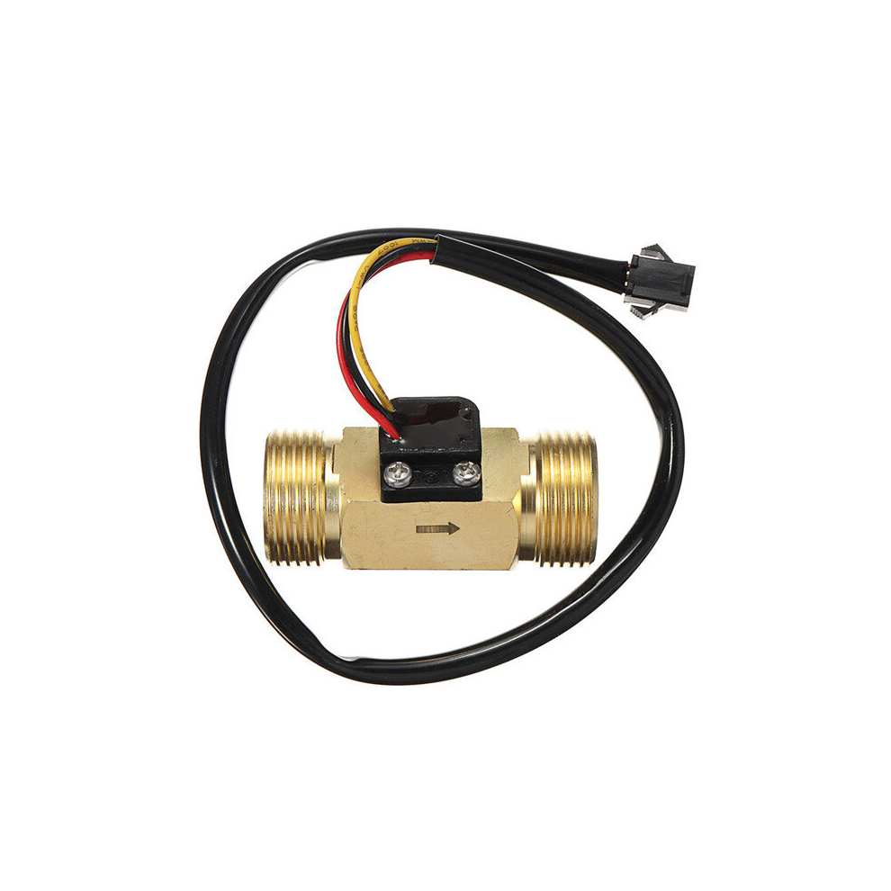 Dn20 G3/4 Copper Water Flow Sensor Pulse Output 1.75Mpa 2~45L/Min Flowmeter 6901250083697
