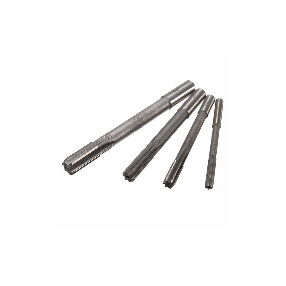 4Pcs 6Mm 8Mm 10Mm 12Mm Hss Straight Shank Cobalt Milling Chucking Reamer 649490718226