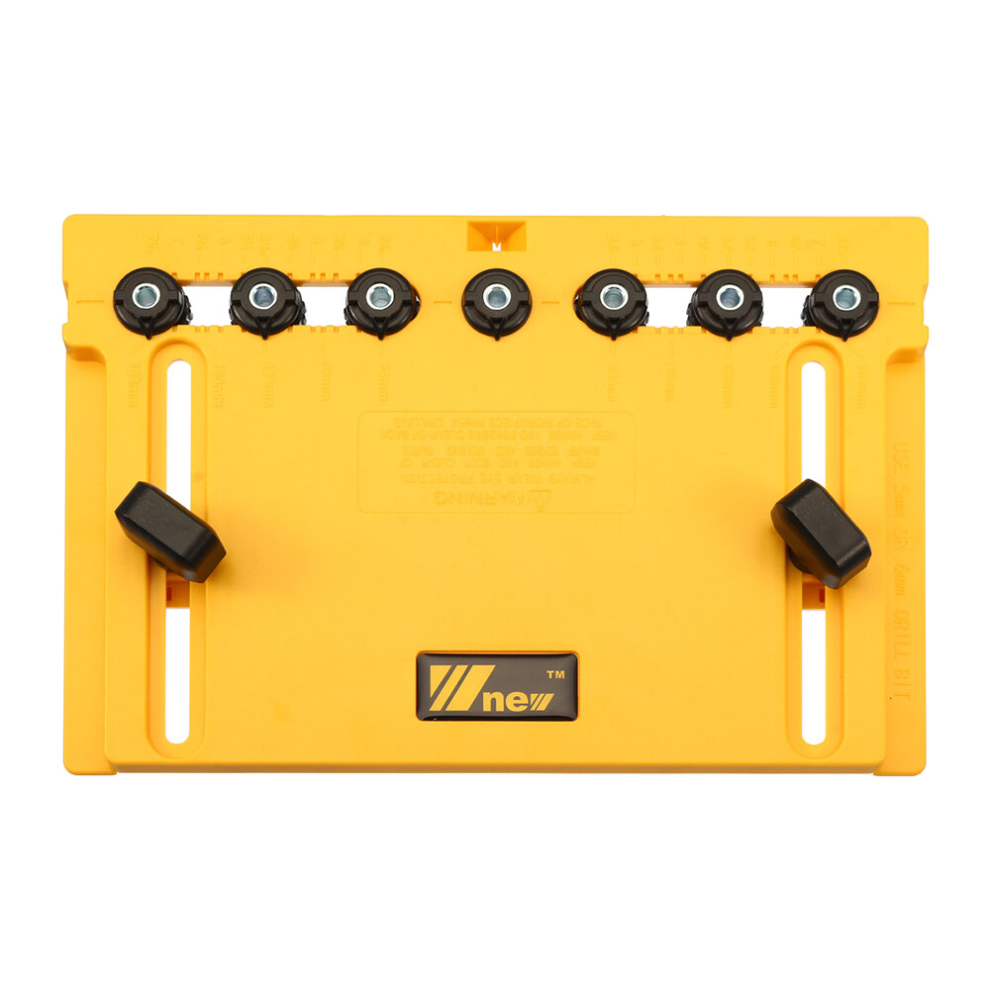Wnew Woodworking 2 In 1 Cabinet Hardware Jig And Shelf Pin Drilling Jig With 5Mm 6Mm Drill Bits Set 6908259245866