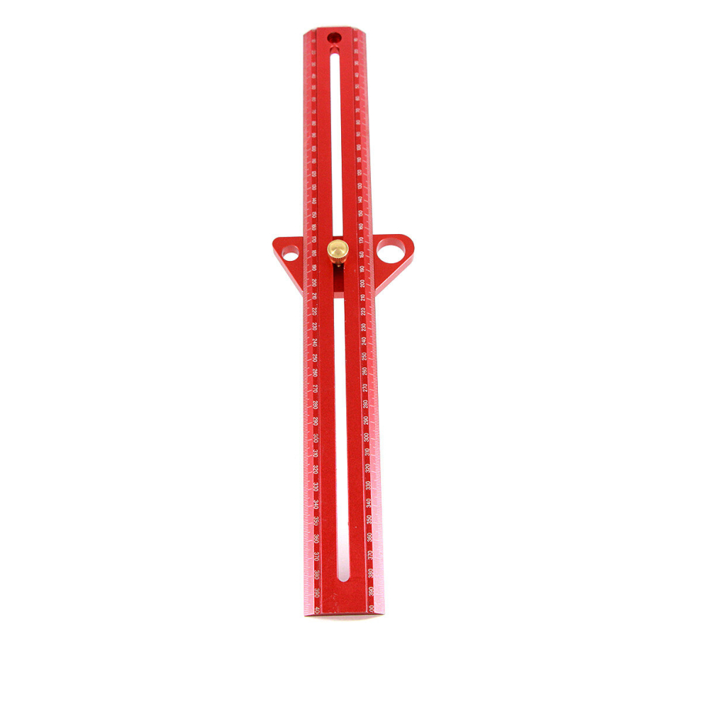 Drillpro Angle Scriber Woodworking Scribing Line Ruler Multifunction Carpenter Marking Gauge Aluminum Alloy Measuring Tools 752897435822