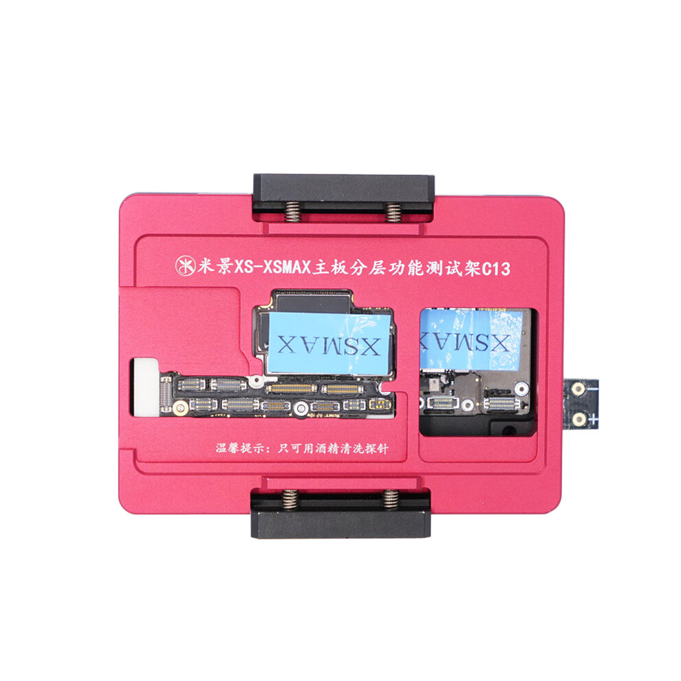 Mijing C13 Function Testing No Meed Welding Upper And Lower Main Board Tester Maintenance Fixture Phone Repair Tool For Iphone X Xs/Xs Max Board 6901250281598