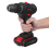 26V Electric Cordless Drill Driver Power Drill 2 Speed With LED Light 4