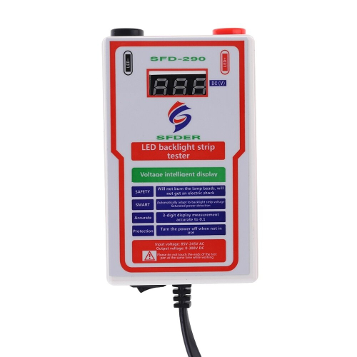 0-300V Output LED Tester LED TV Backlight Tester Multi-Function LED Strip Bead Test Tool Detector Repair Tools